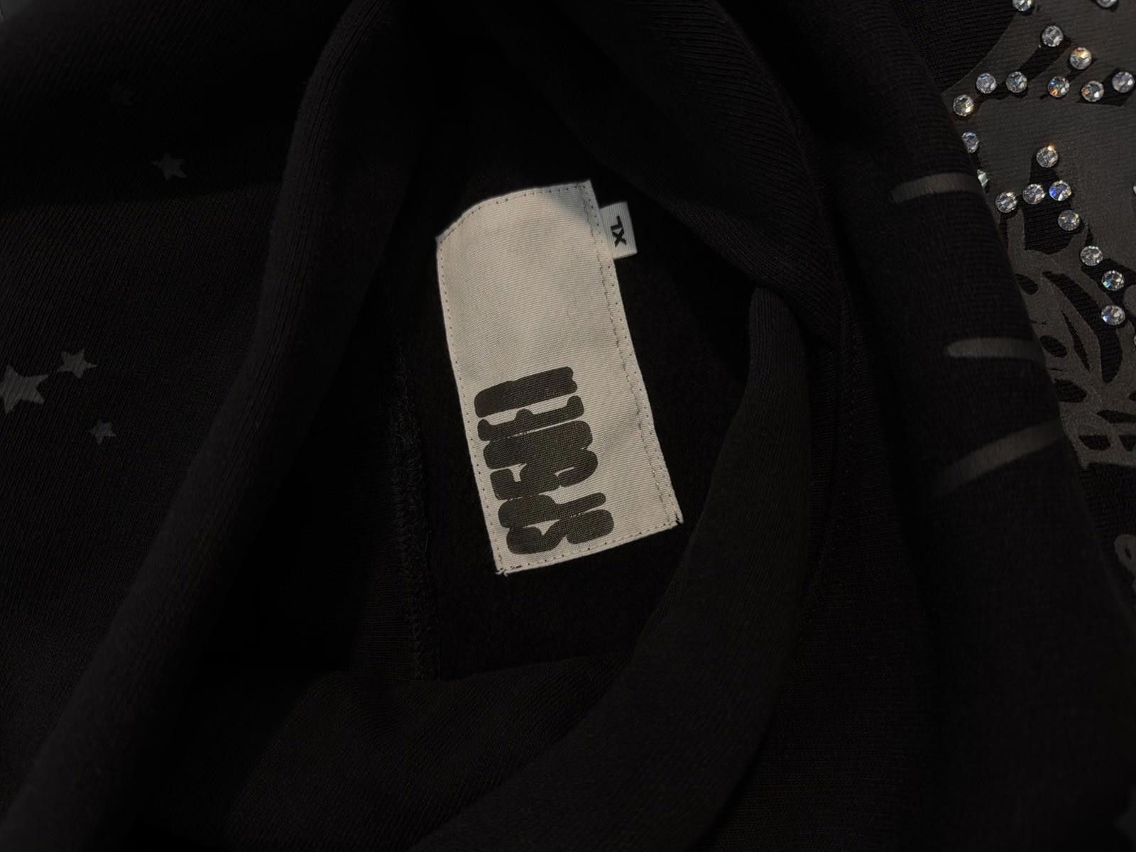 Sp5der Sp5der Black VVS Stone Hoodie Size (XL) 2026 Authentic Size US XL / EU 56 / 4 - 9 Thumbnail