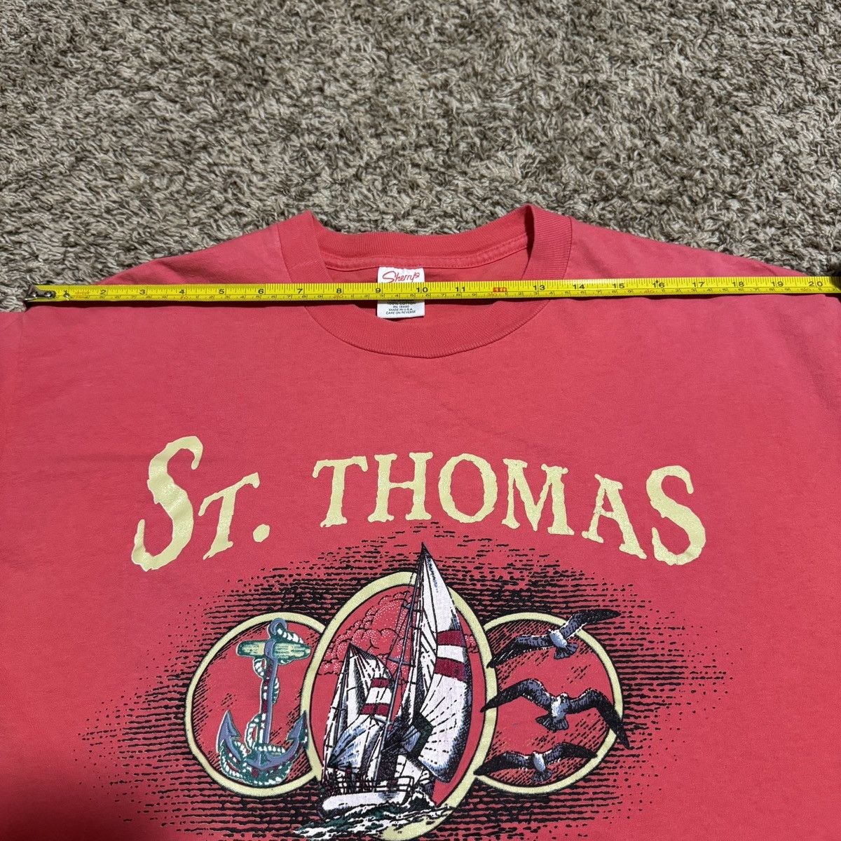 Japanese Brand × Vintage Vintage 90s Sherrys Best St Thomas Virgin Islands Shirt Size US XL / EU 56 / 4 - 4 Thumbnail