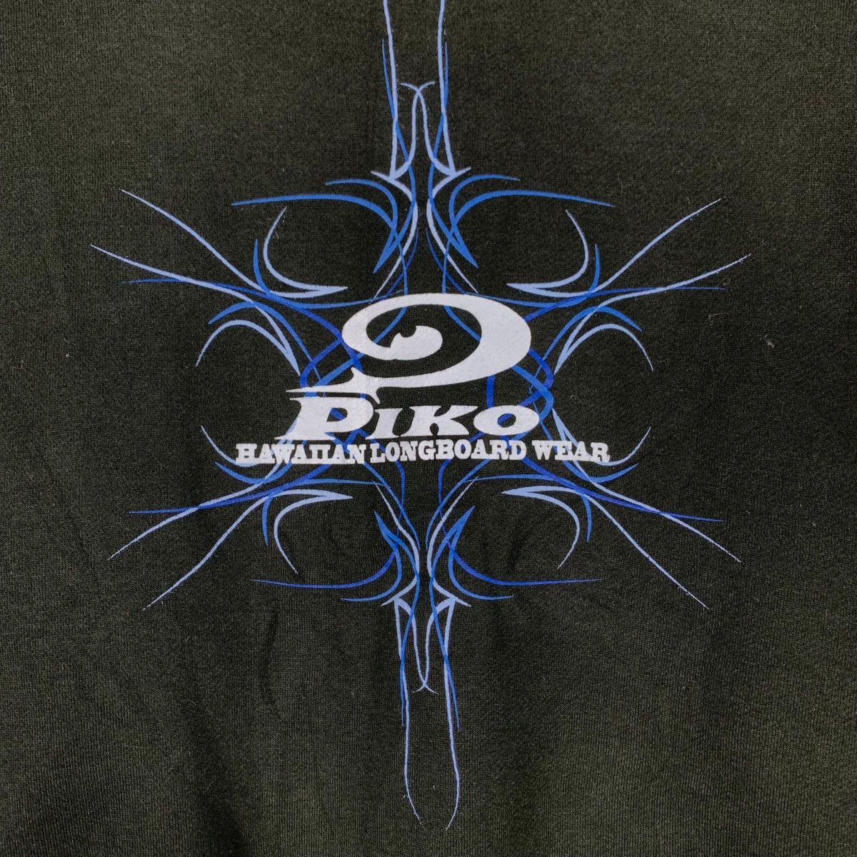 Japanese Brand 90's PIKO Hawaiian Big Logo Graphic Sweatshirts #0789-C36 Size US M / EU 48-50 / 2 - 3 Thumbnail