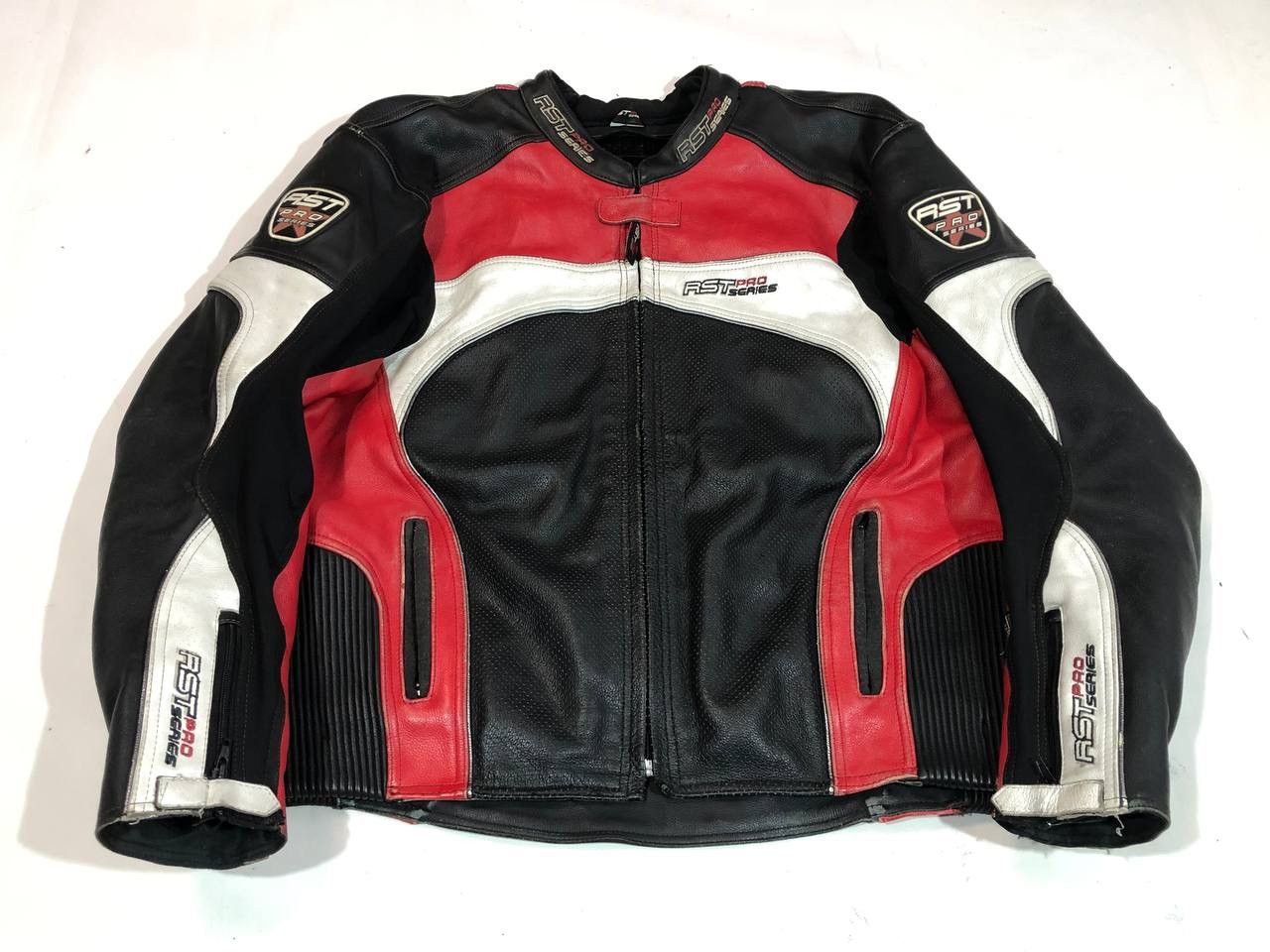 Other RST Pro Series Moto Leather Jacket Racing Vintage Size US XL / EU 56 / 4 - 7 Thumbnail