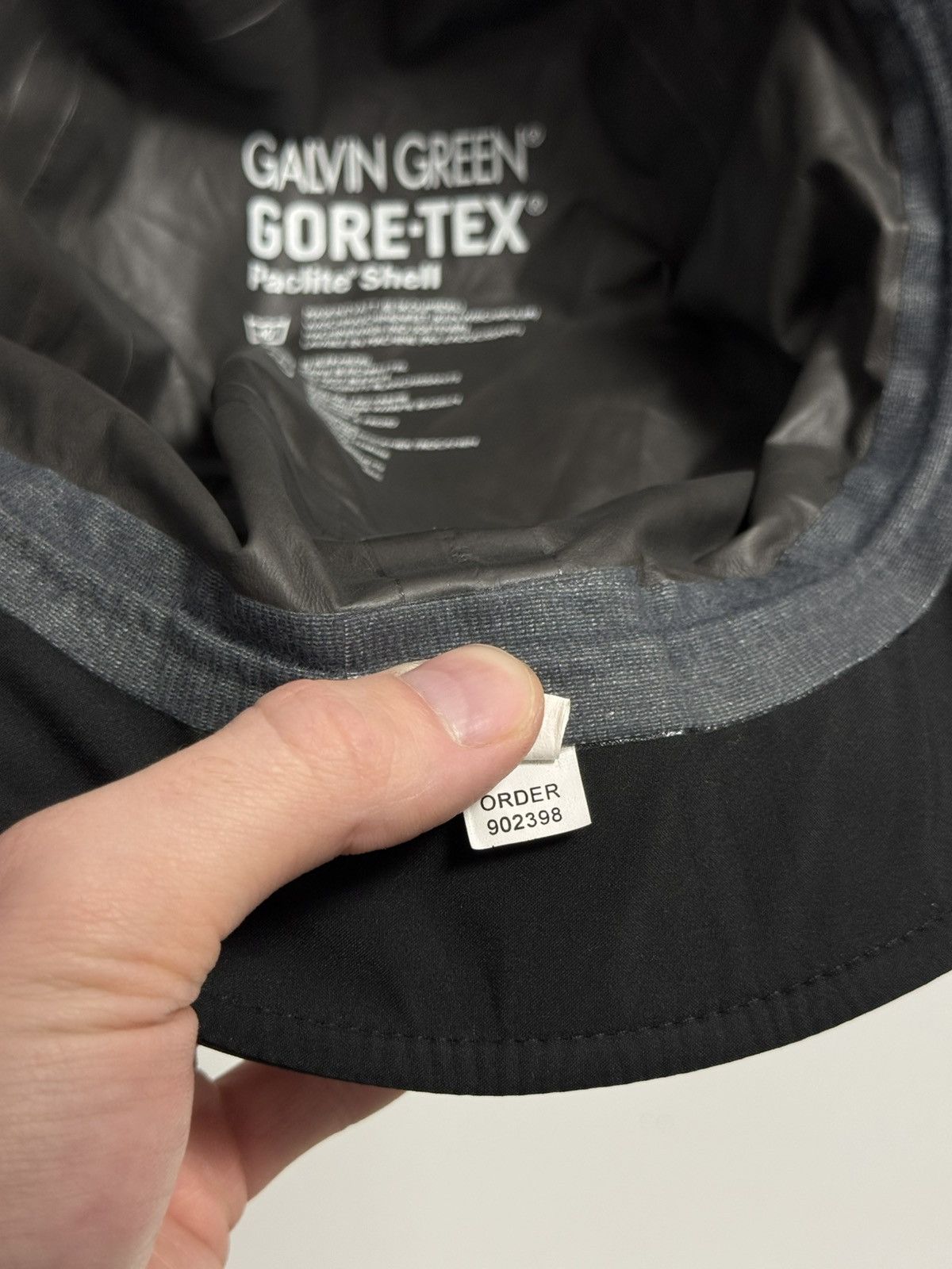 Galvin Green Galvin Green Arnie Gore-Tex Hat Black/White Size ONE SIZE - 9 Thumbnail