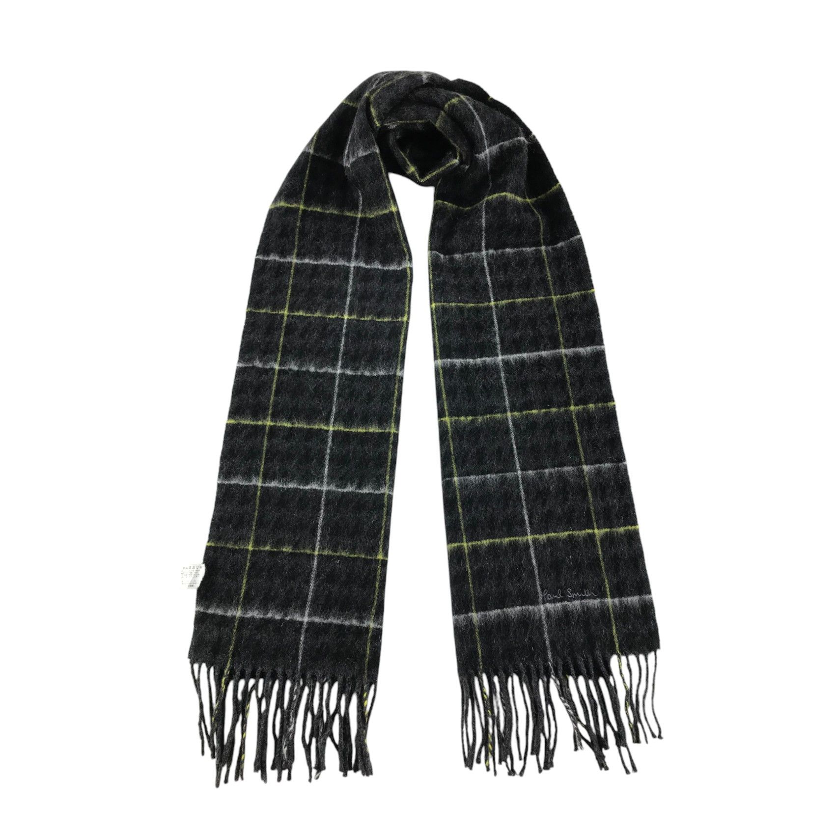 Paul Smith × Vintage Paul Smith Scarf / Muffler / Neckwear - WW2527 Size ONE SIZE - 1 Thumbnail