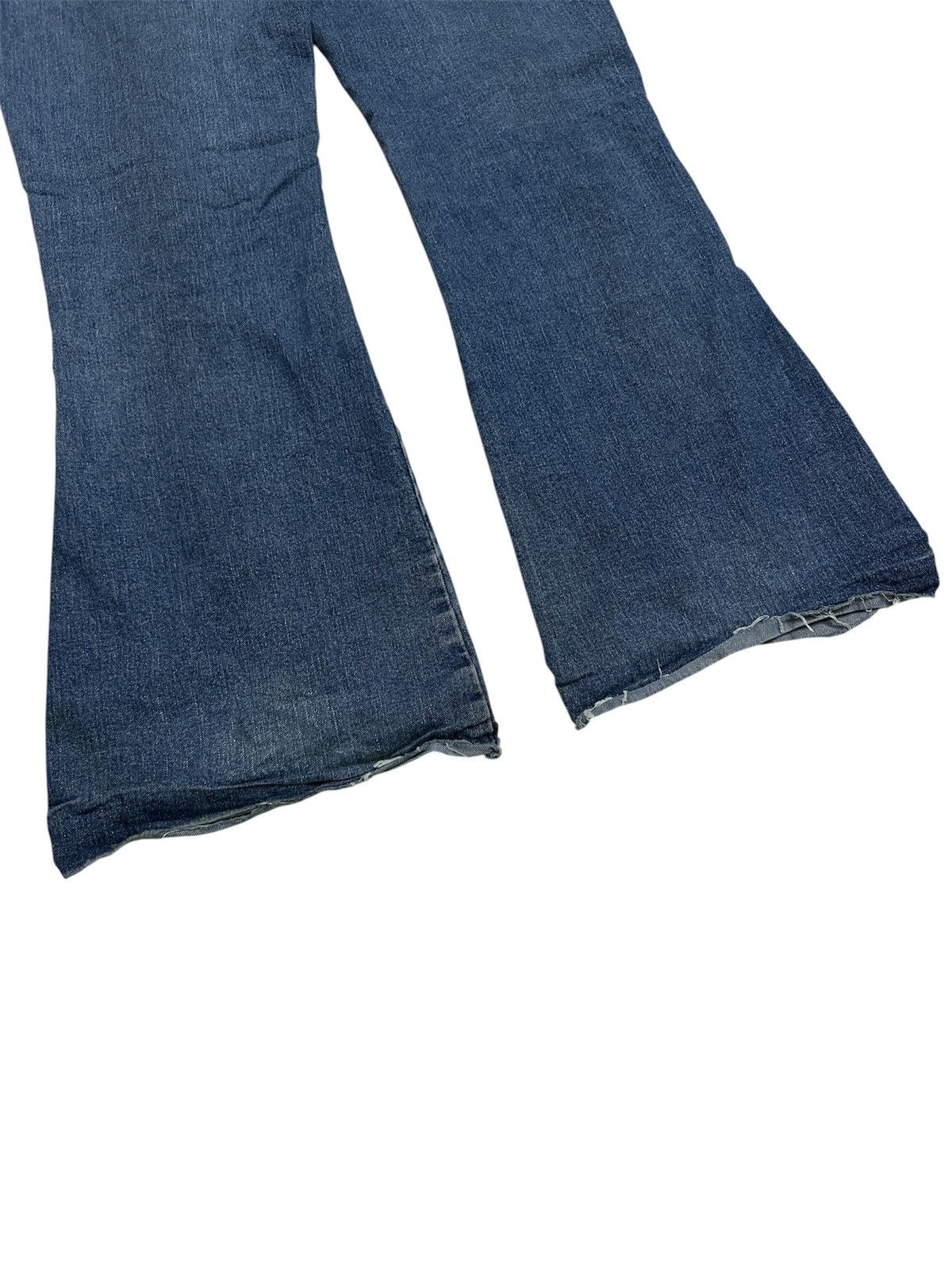 Rick Owens Distressed Wink Wink Flare Y2K Jeans Goa Lgb If Six Was Nine Size US 31 - 9 Thumbnail