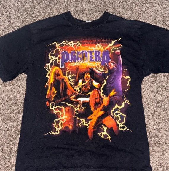 Cotton On Vintage Pantera Tour T Shirt 2001 Real Steel Tour The Steel Size US L / EU 52-54 / 3 - 1 Thumbnail