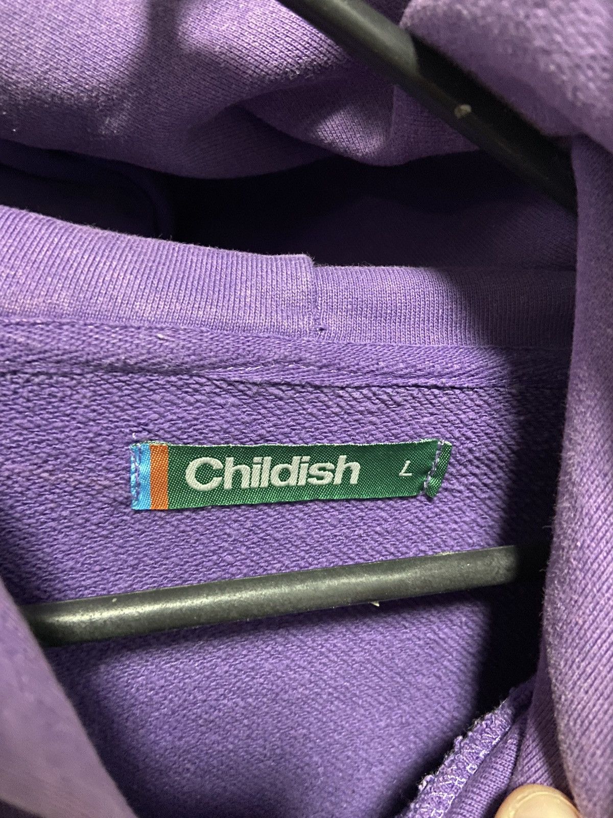 Japanese Brand × Vintage Childish vintage big logo hoodie robs motors Size US L / EU 52-54 / 3 - 5 Thumbnail