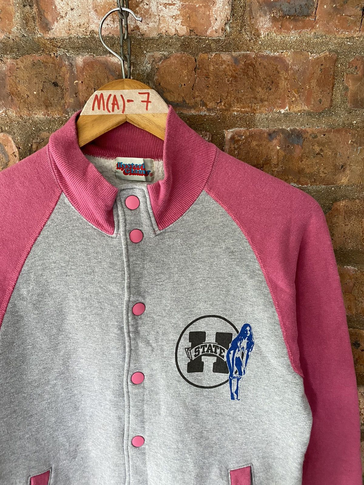 Hysteric Glamour 1990s hysteric naked sweat varsity Size US M / EU 48-50 / 2 - 5 Thumbnail