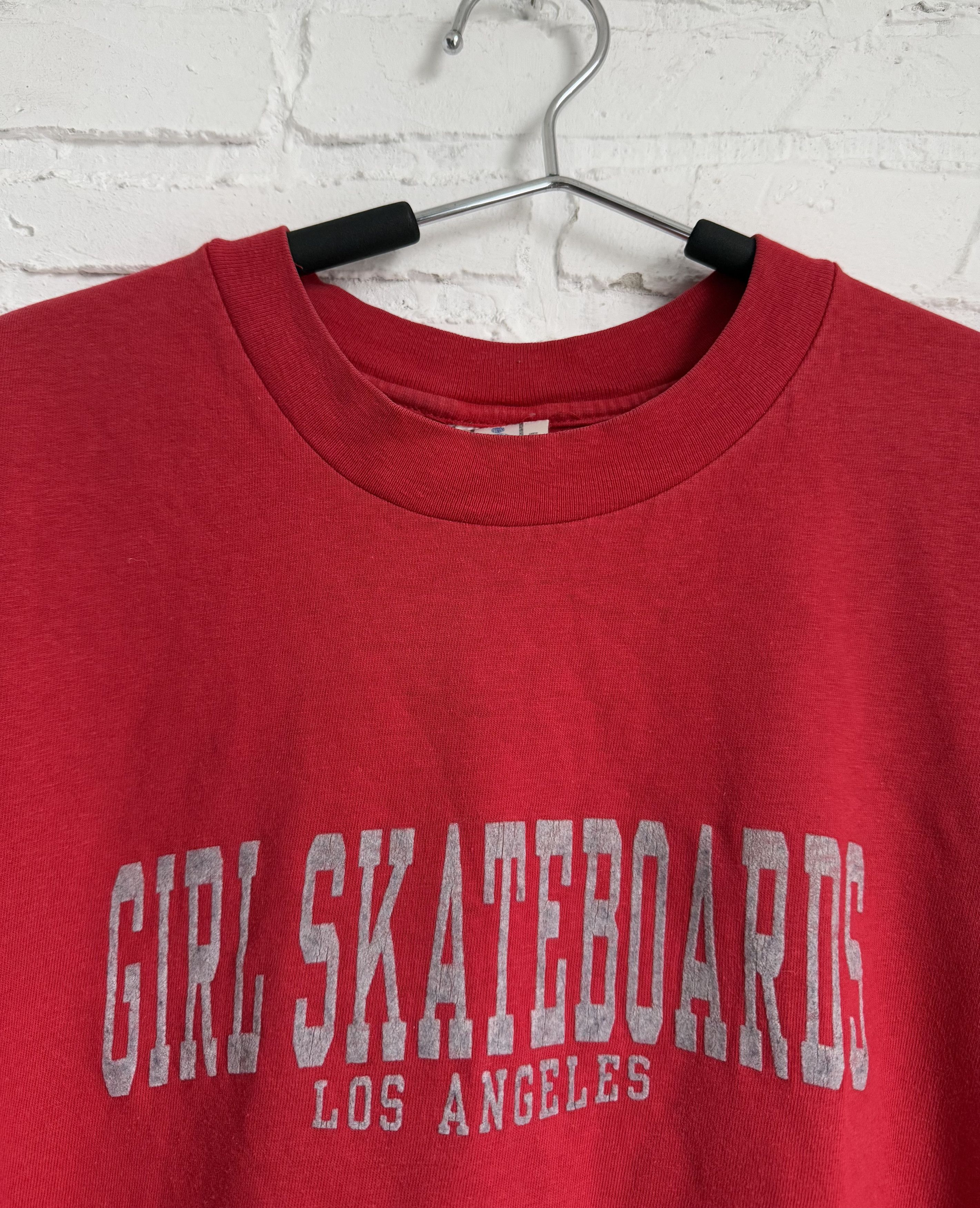 Girl Skateboards × Hook-Ups × Vintage Vintage 90s Girl Skateboards Los Angeles t-shirt Size US L / EU 52-54 / 3 - 2 Thumbnail