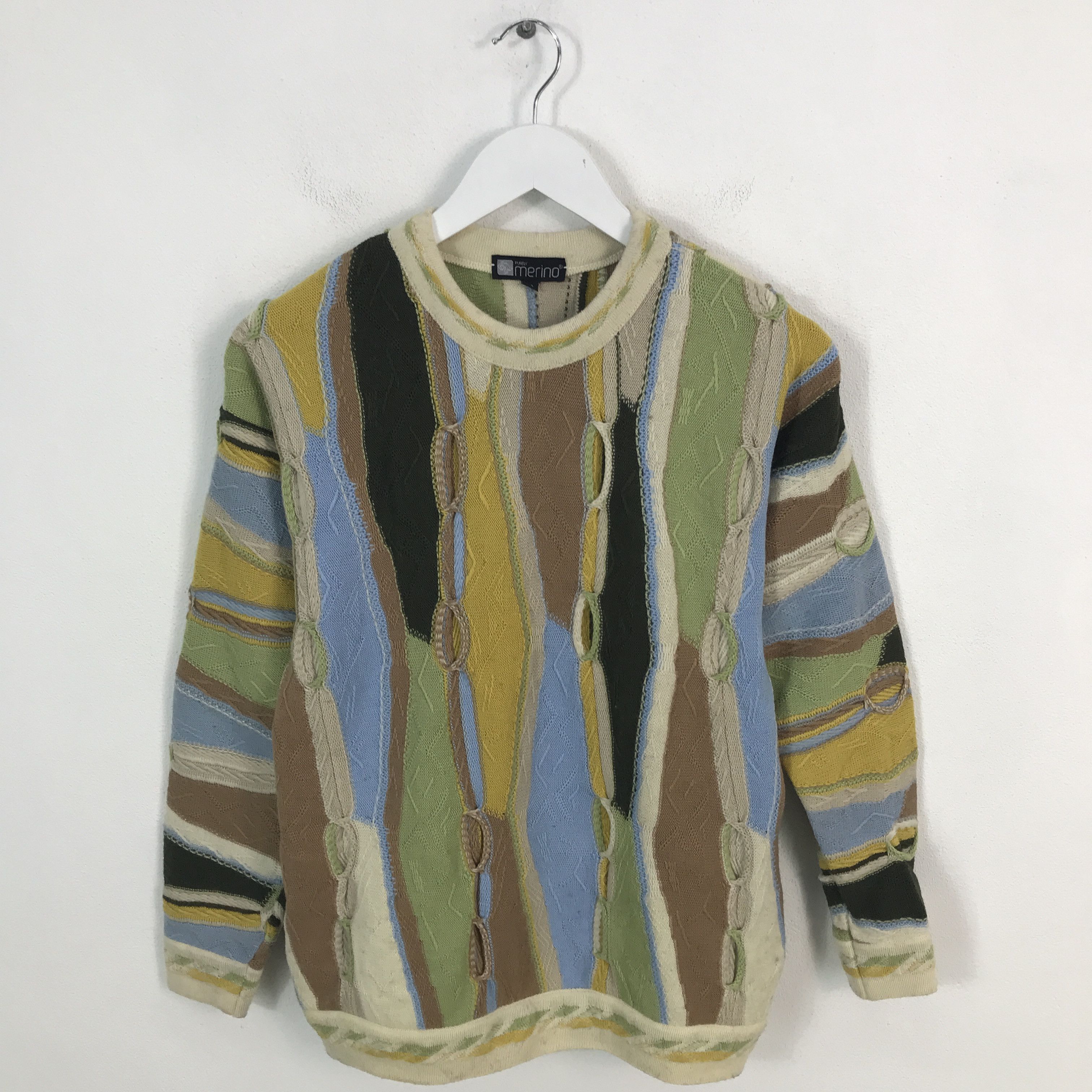 purely merino coogi style design knitwear