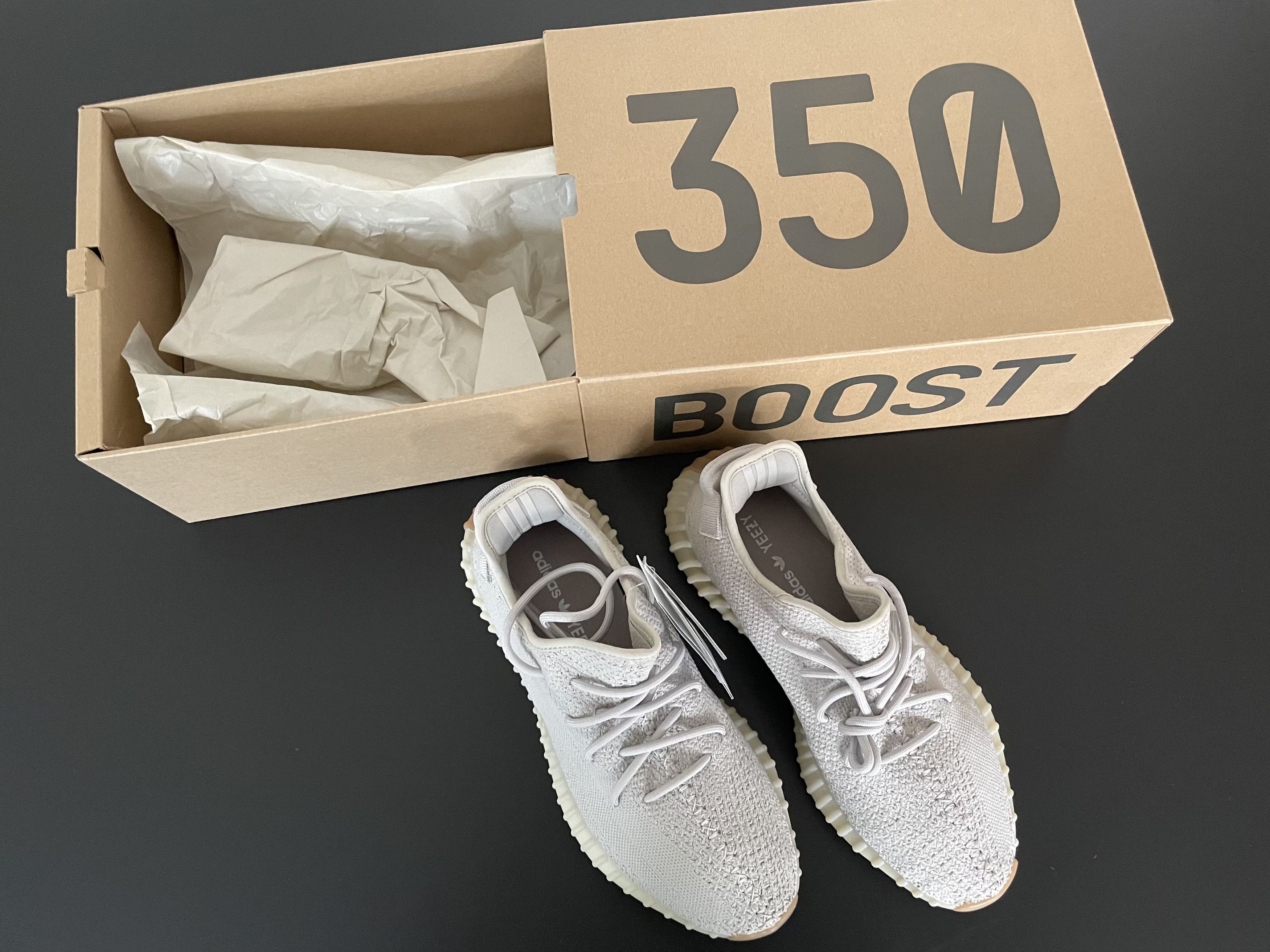 Kanye West Adidas Yeezy Boost 350 / sesame / New / in Box Size US 10.5 / EU 43-44 - 1 Thumbnail