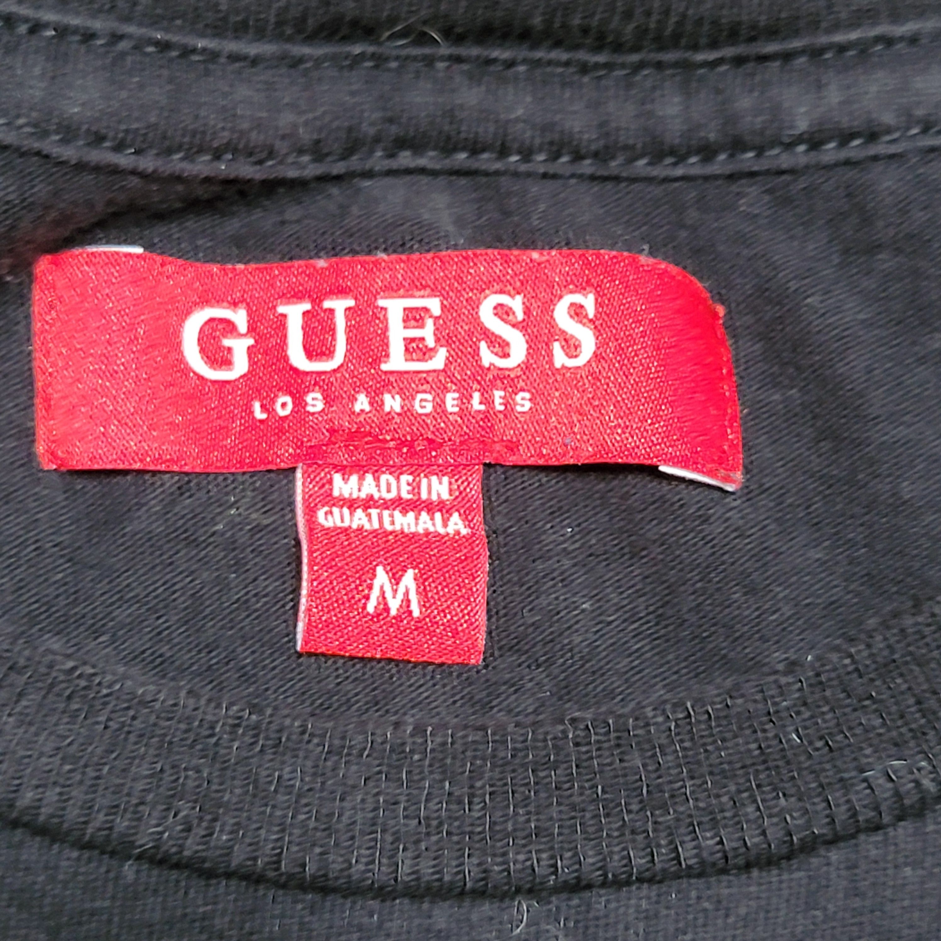Guess Guess LS Unisex Tee Arm Logos Embroidered Devil - Medium Size L / US 10 / IT 46 - 7 Thumbnail