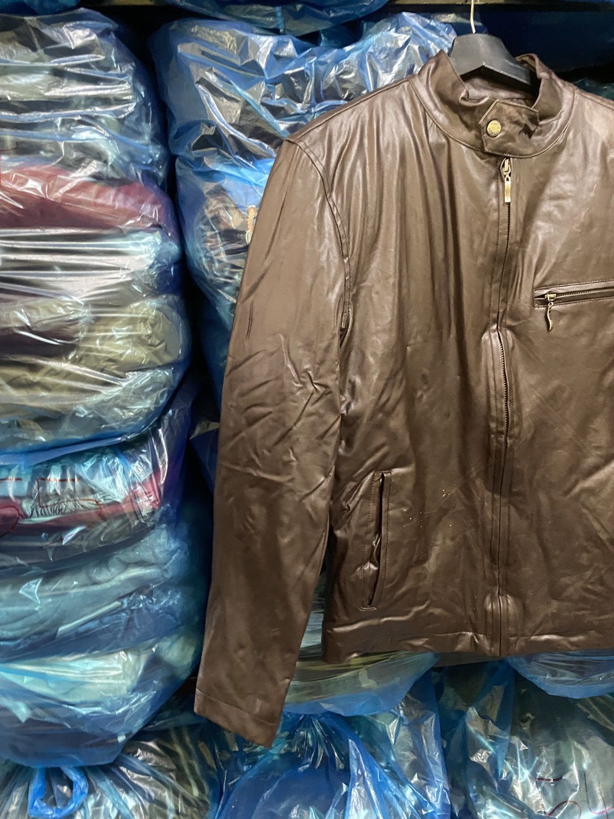 Leather Vintage Poldon Classic Brown Leather Jacket Retro Outerwear Size US M / EU 48-50 / 2 - 5 Thumbnail