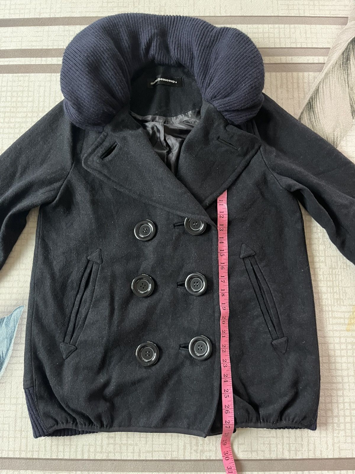 Issey Miyake ISSEY MIYAKE MERCIBEAUCOUP WOOL JAKET Size US S / EU 44-46 / 1 - 14 Thumbnail