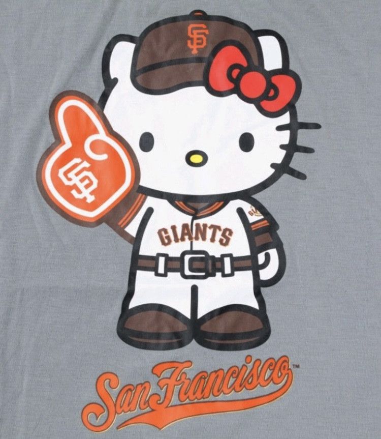 Other HELLO KITTY x San Francisco Giants MLB Size XL NWOT Size US XL / EU 56 / 4 - 2 Thumbnail