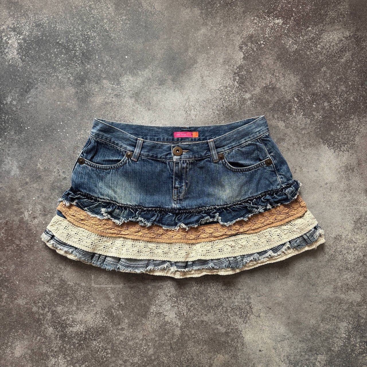 Hysteric Glamour 2000’s Aesthetic Vintage Y2K Super Sexy Mini Skirt Size 27" / US 4 / IT 40 - 2 Thumbnail