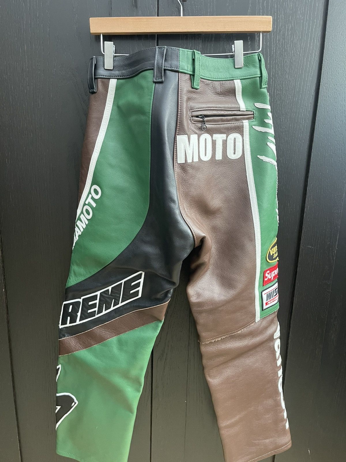 Supreme × Yohji Yamamoto Vanson Leather Pants Size US 30 / EU 46 - 3 Thumbnail
