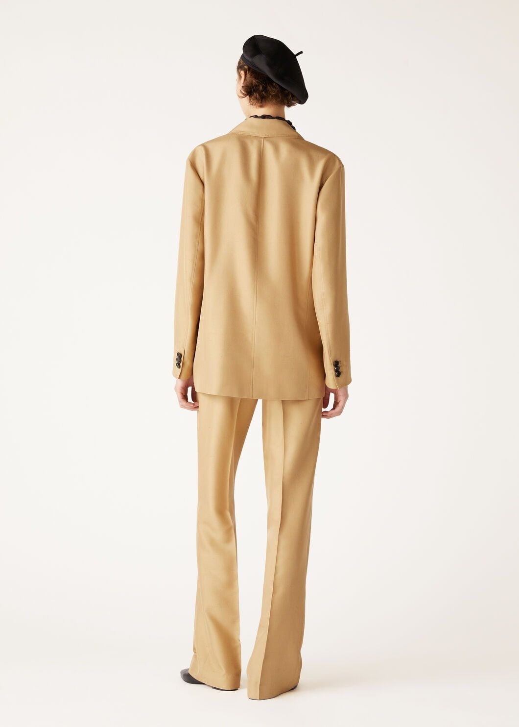 Loro Piana o1srvl11e0825 FAO6277 Edward Pant in Beige Size 26" / US 2 / IT 38 - 5 Thumbnail