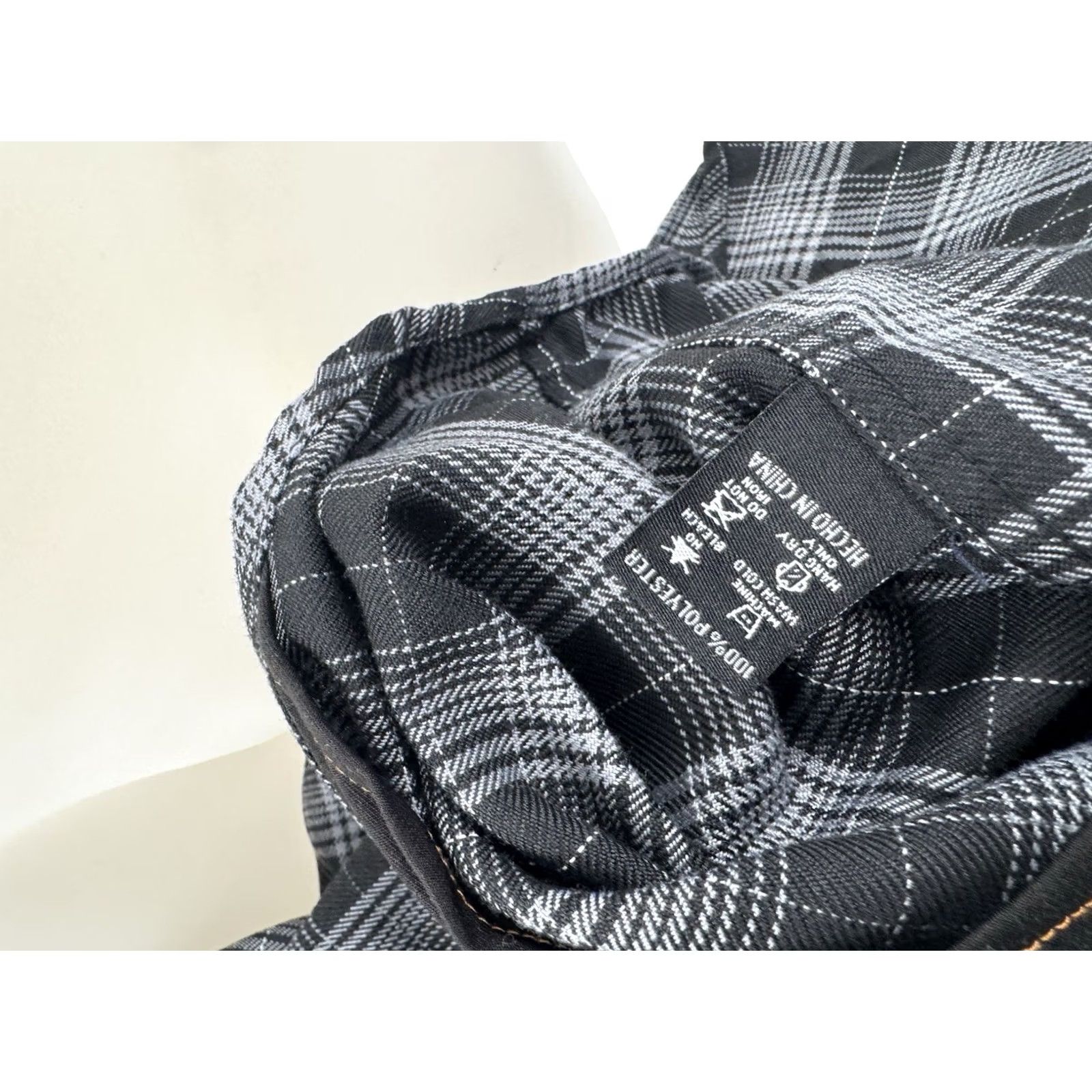 Vintage DIXXON FLANNEL Button-Up - Backroad Mens M Shirt EXCELLENT Black / Gray Plaid Long Sleeve X-Large? Size US M / EU 48-50 / 2 - 5 Thumbnail