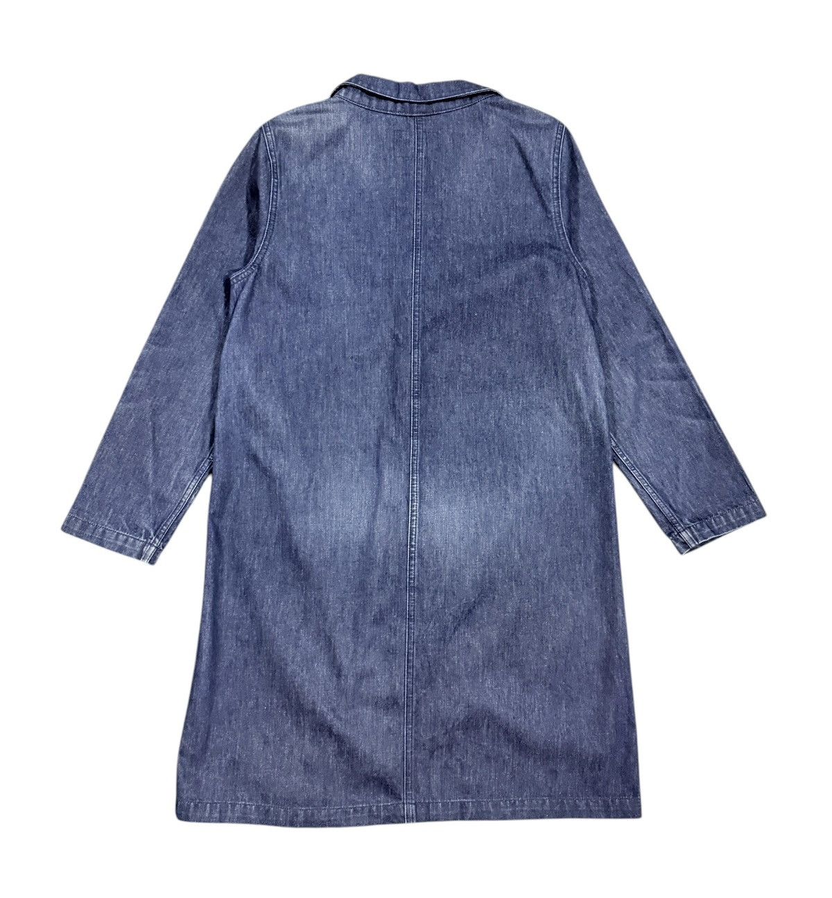 If Six Was Nine Vtg🔥Archives Japanese Indigo Denim Longcoat Jacket Size US M / EU 48-50 / 2 - 3 Thumbnail