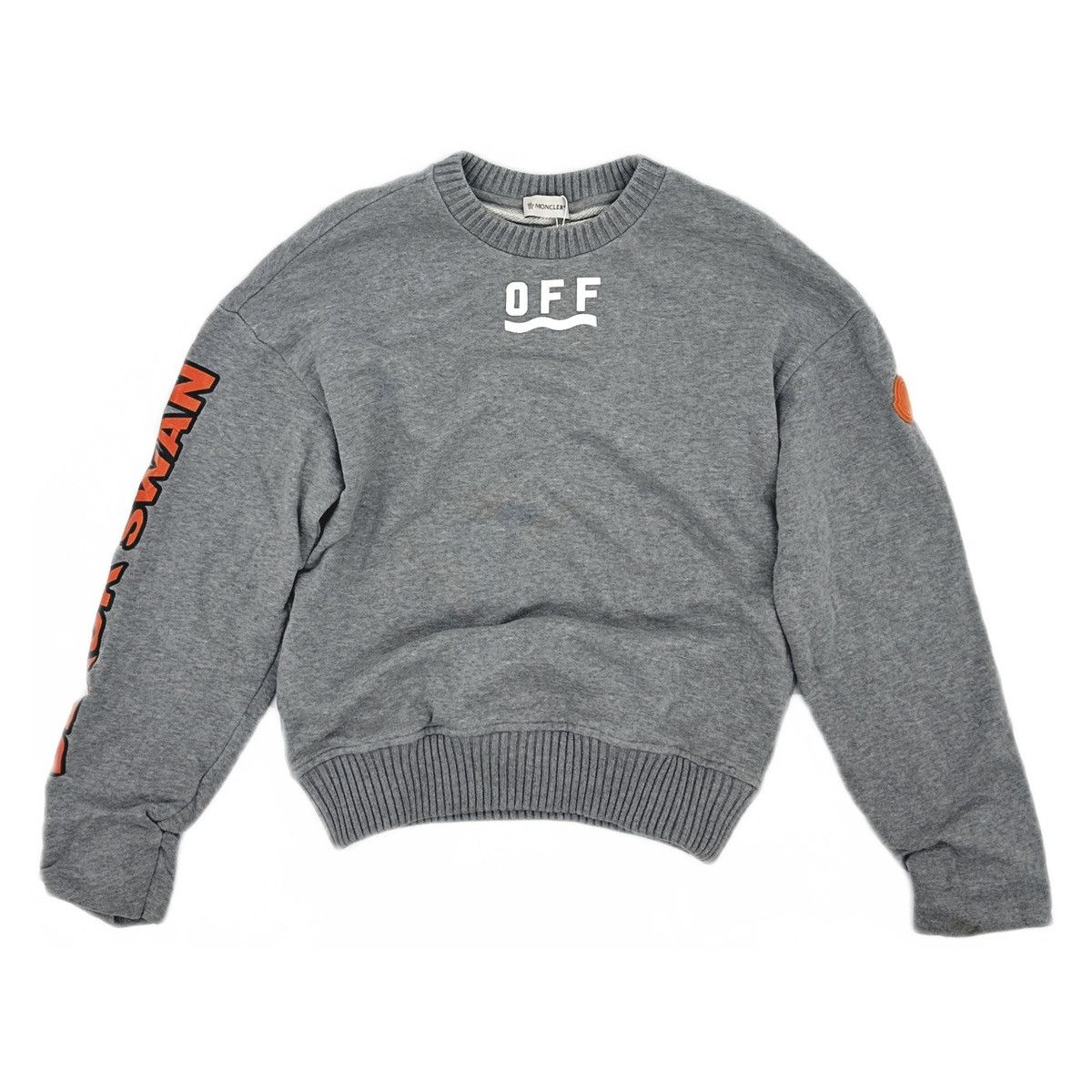 Moncler x off-whiteロンt Moncler x off-whiteロンt Moncler Off-White Patch Long Sleeve