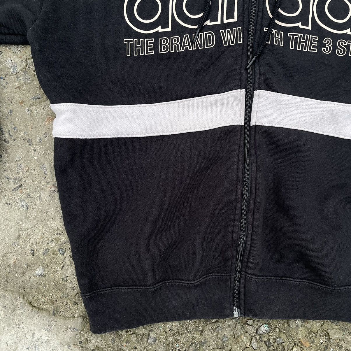 Adidas Vintage Adidas Zip Hoodie Big Logo Y2K 90s USA Size US S / EU 44-46 / 1 - 4 Thumbnail