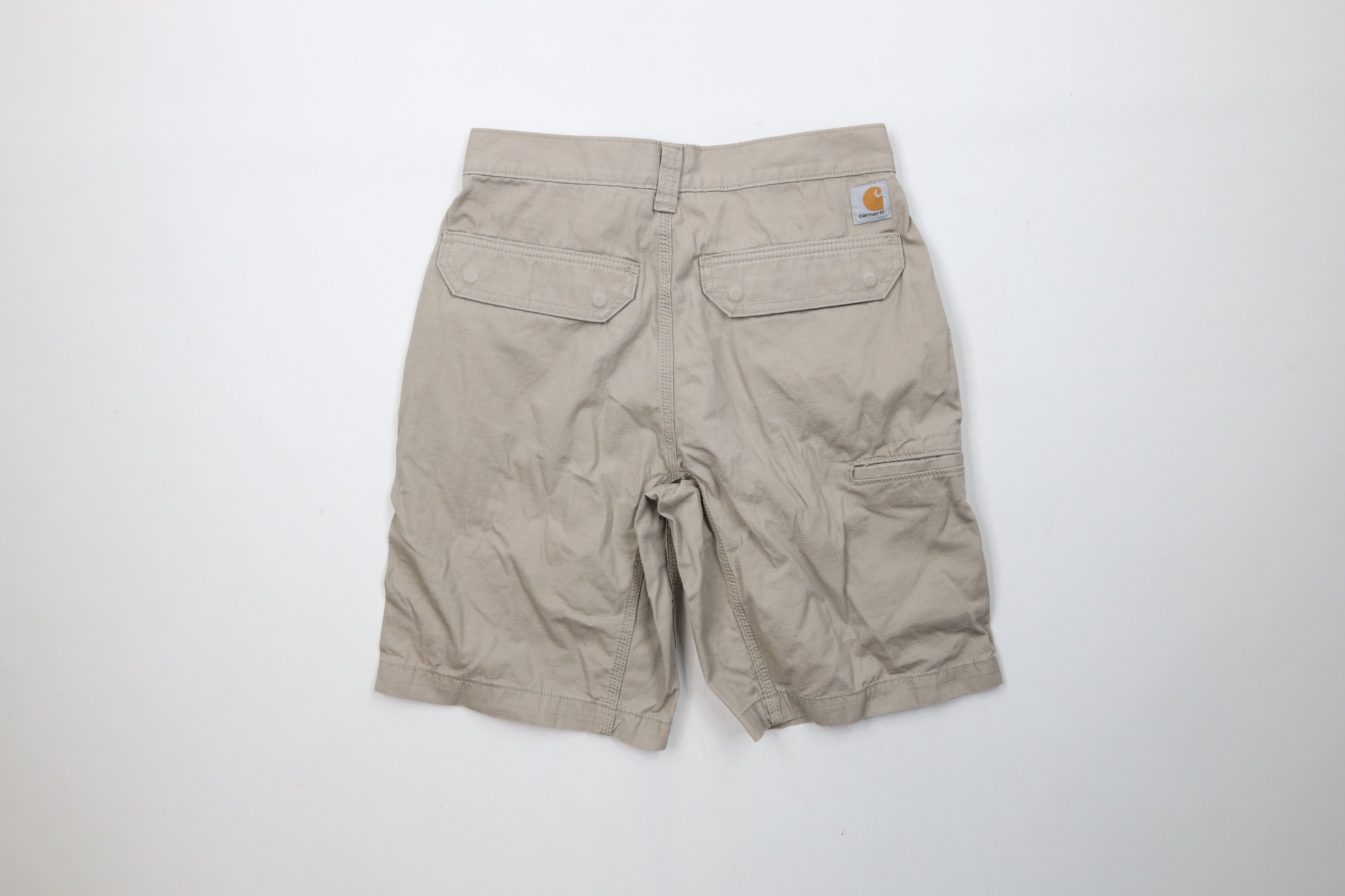 Carhartt × Vintage Vintage Carhartt Relaxed Fit Ripstop Dungaree Shorts Size US 30 / EU 46 - 8 Thumbnail