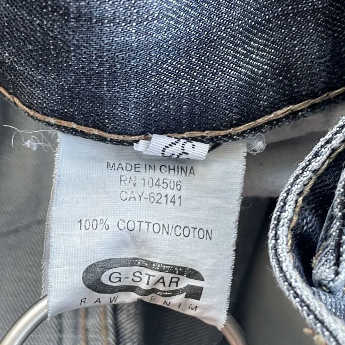 G-Star × Vintage Vintage 00’s G-Star RAW 33/01 Denim Pants y2k Size US 32 / EU 48 - 5 Thumbnail