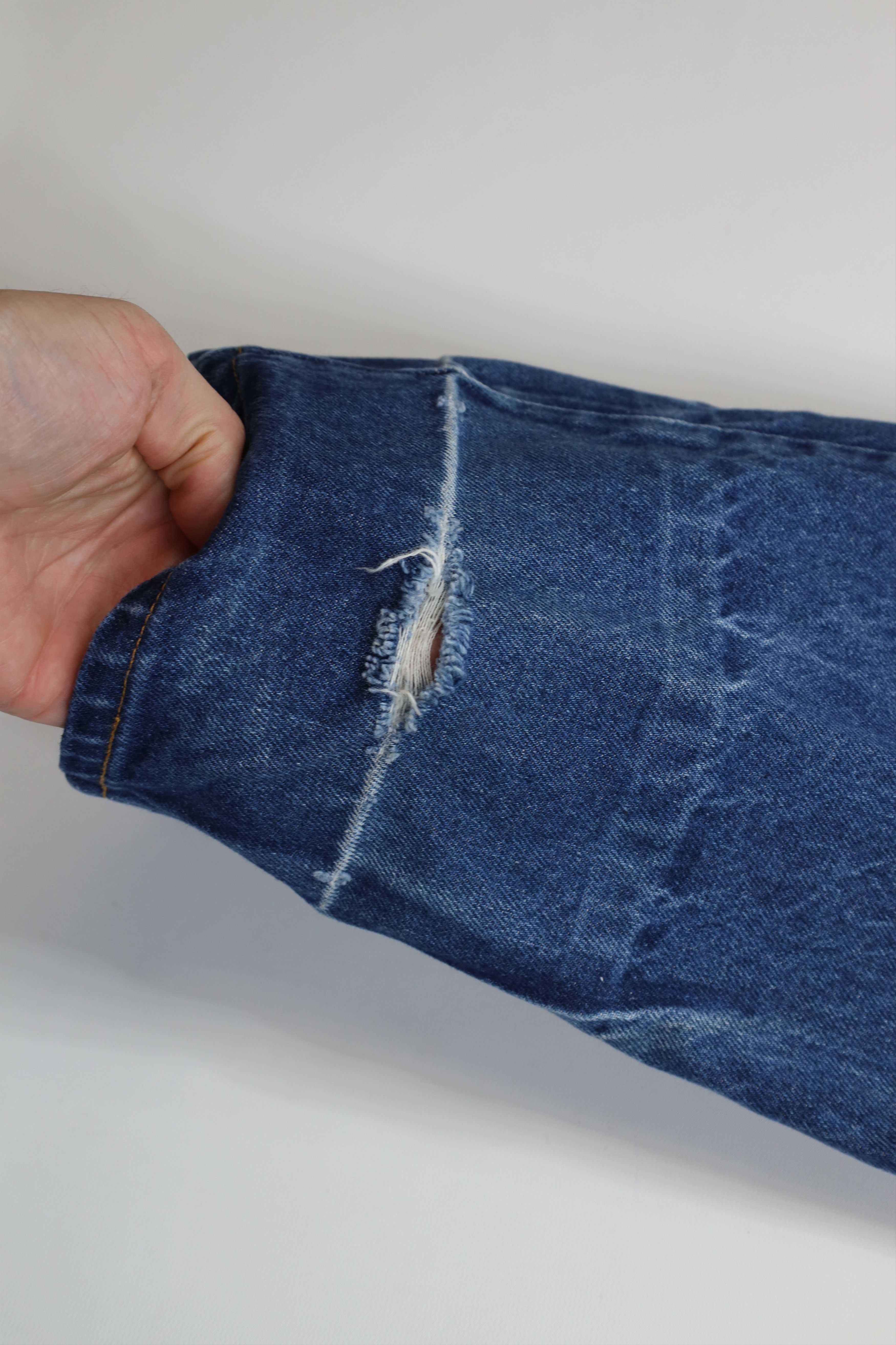 Levi's Vintage 80s Levis 505xx Regular Straight Leg Jeans Blue USA Size US 40 / EU 56 - 6 Thumbnail