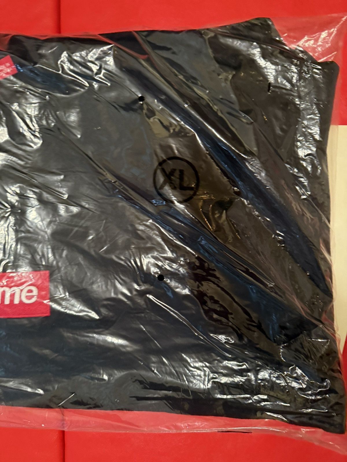 Supreme FW22 Supreme Box Logo Crewneck Black Size XL Size US XL / EU 56 / 4 - 5 Thumbnail