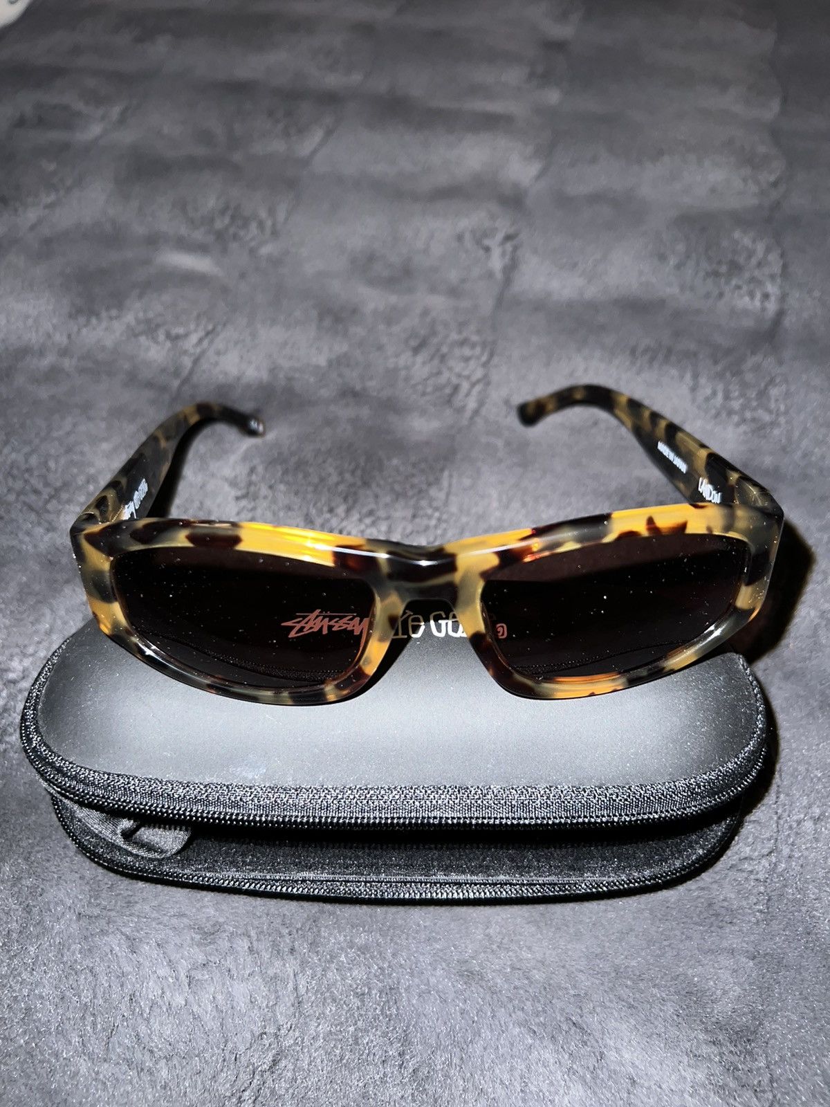 Stussy Stussy Landon Sunglasses Brown Tort/Black | Grailed