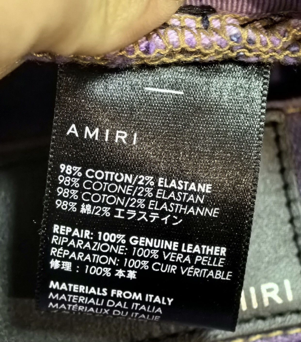 Amiri amiri jeans 2412-Nextarrow Size US 30 / EU 46 - 7 Thumbnail
