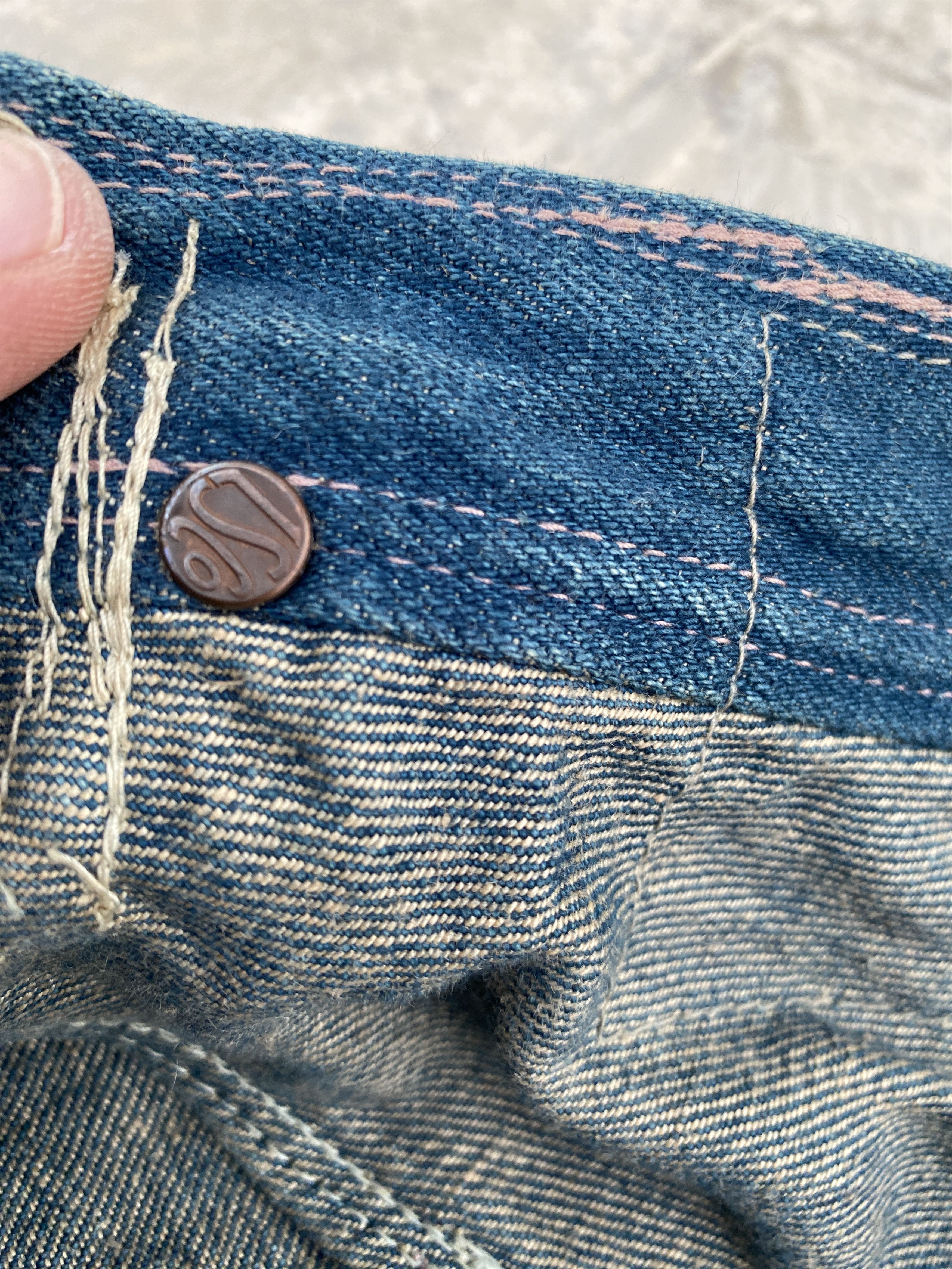 Levi's × Levi's Vintage Clothing Levis RED Slouch 2009SS Sarrouel Selvedge Jeans Size US 29 - 15 Thumbnail