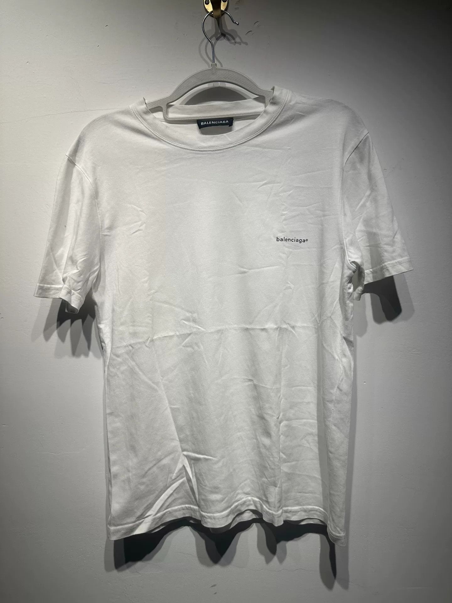 Balenciaga Balenciaga Printed White T-Shirt XS Women Size XS / US 0-2 / IT 36-38 - 1 Thumbnail
