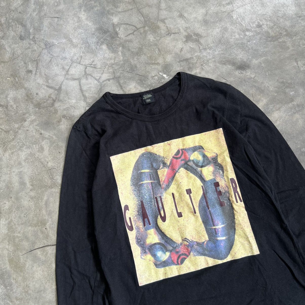 Jean Paul Gaultier 1990s Jean Paul Gaultier Long Sleeve Shirt Size M / US 6-8 / IT 42-44 - 2 Thumbnail