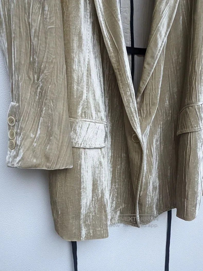 Ann Demeulemeester Ann Demeulemeester Velvet Coat. Size US M / EU 48-50 / 2 - 4 Thumbnail
