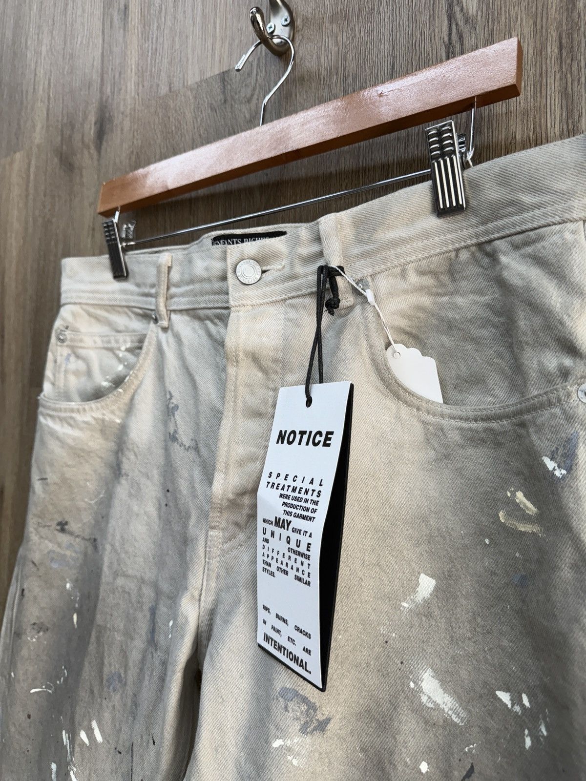 Enfants Riches Deprimes Enfants Richies Deprimes Grey Pain Spaltter Jaans Size US 32 / EU 48 - 6 Thumbnail