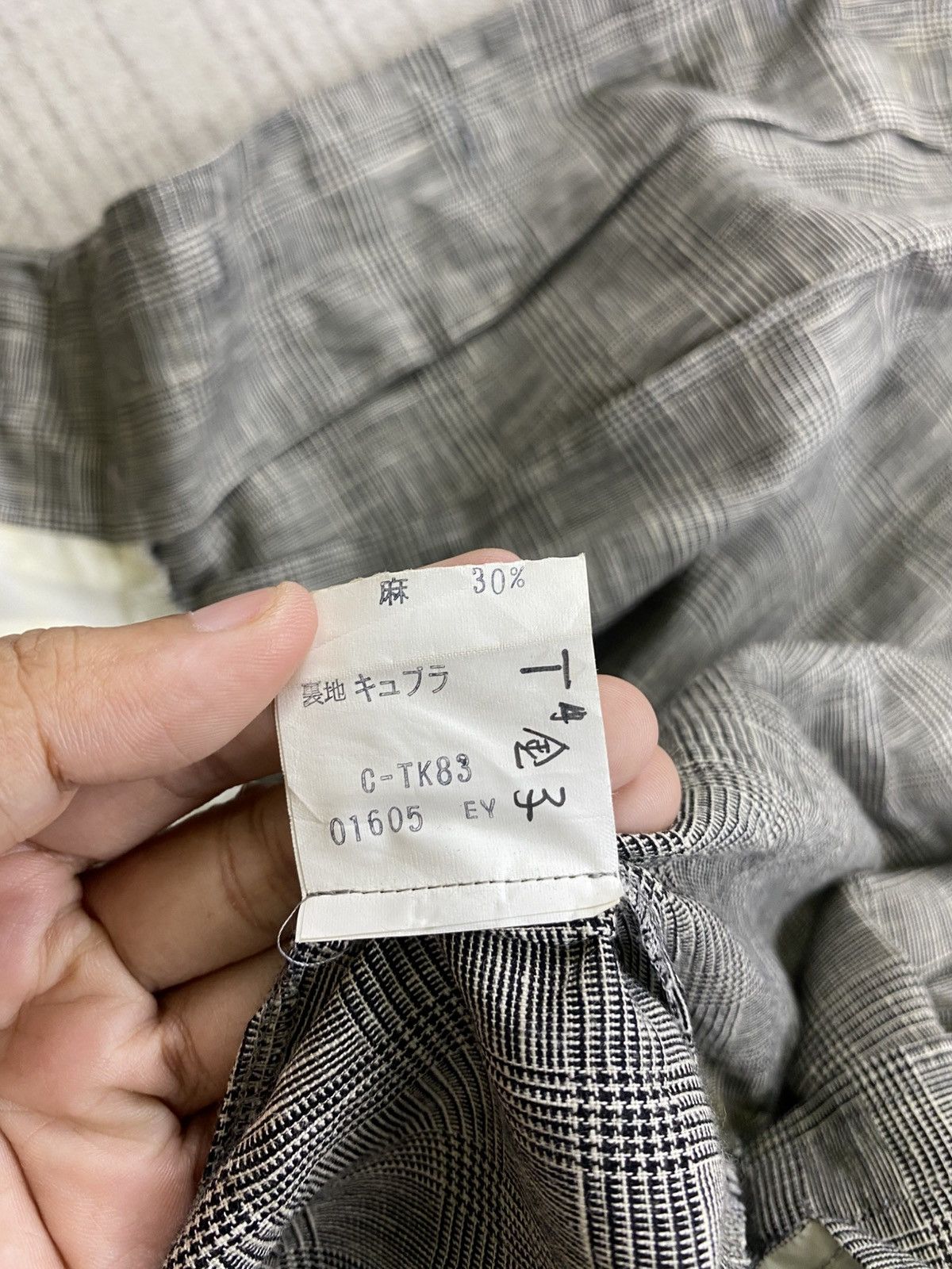 Burberry × Japanese Brand × Vintage Vintage Burberry Checked Full Button Stain Dress Size S / US 4 / IT 40 - 11 Thumbnail