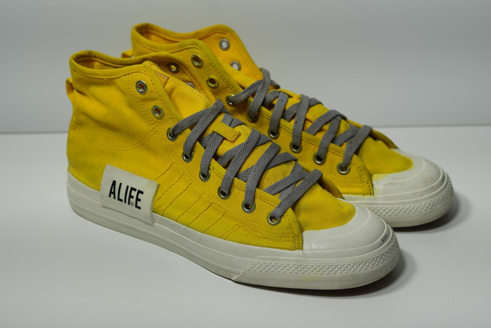 Adidas Adidas Sneaker Men's 10 Yellow ALIFE x Nizza High Top Size US 10 / EU 43 - 1 Thumbnail