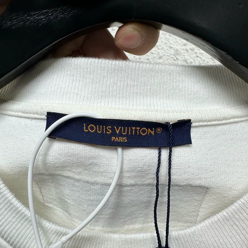 Louis Vuitton Louis Vuitton 24FW Co-branded Beaded Letter LOGO Short Slee Size US XL / EU 56 / 4 - 3 Thumbnail