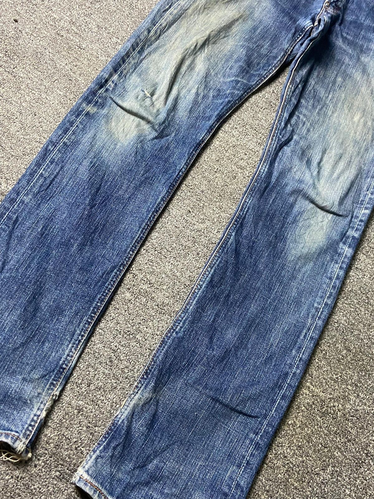 Big John Vintage Big John Distressed Denim Jeans (154) Size US 29 - 11 Thumbnail