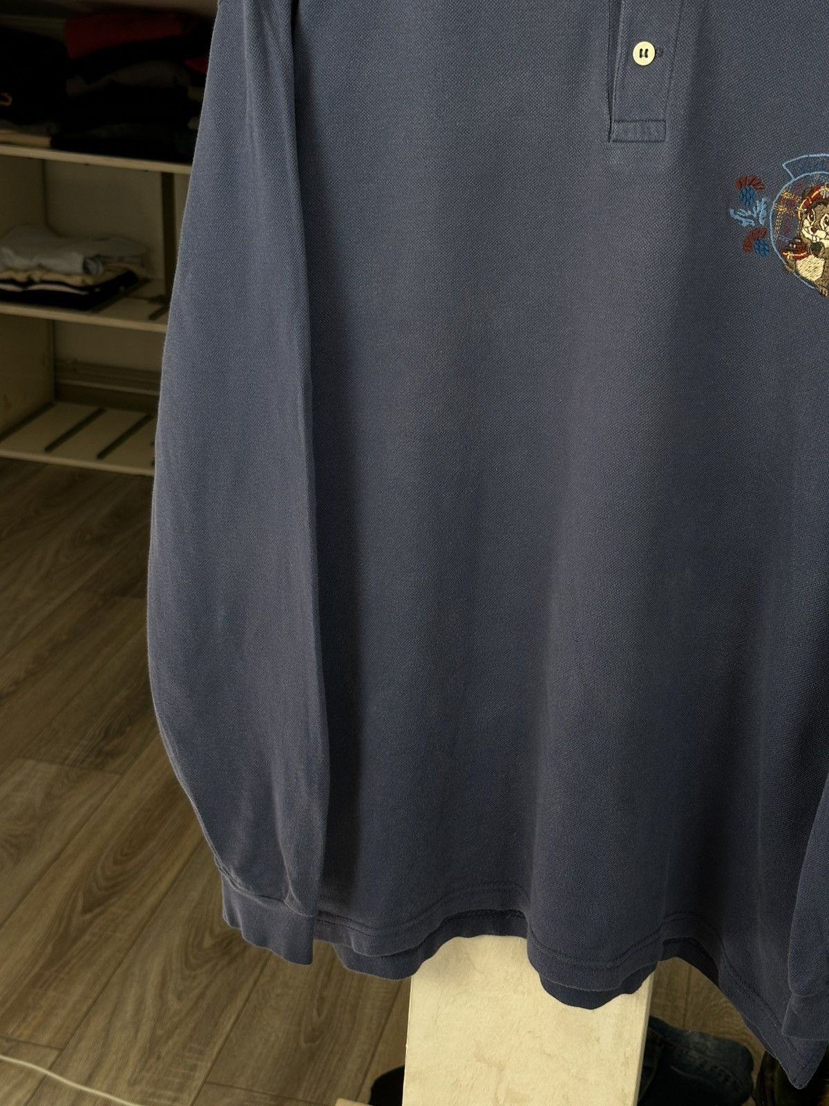 Iceberg Vintage 90s Iceberg History Mickey Disney Polo Long Tee Size US L / EU 52-54 / 3 - 3 Thumbnail