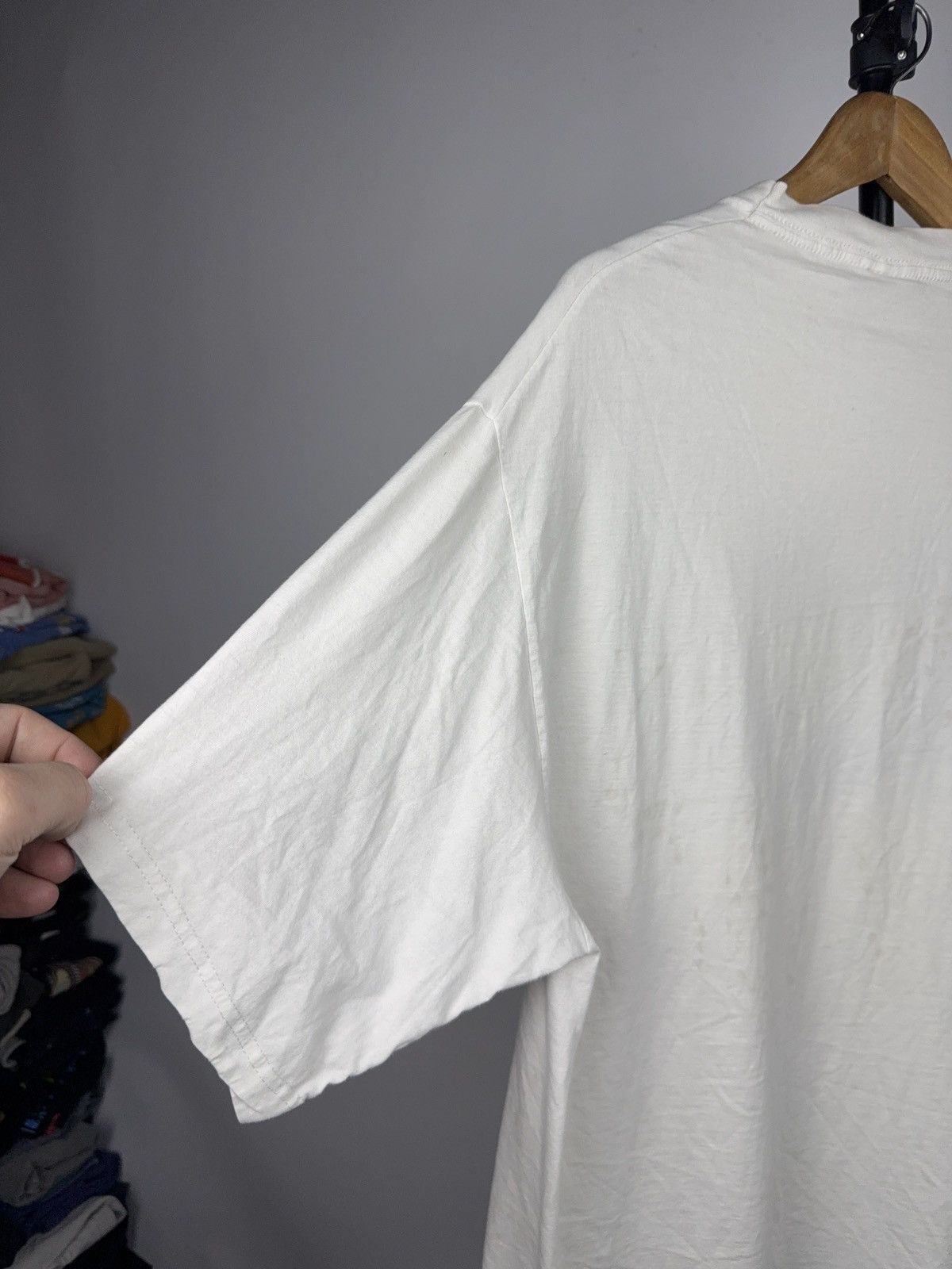 Vintage Vintage 90s Retro Diddl Mouse Star Graphic Tee White Y2K L Size US L / EU 52-54 / 3 - 14 Thumbnail