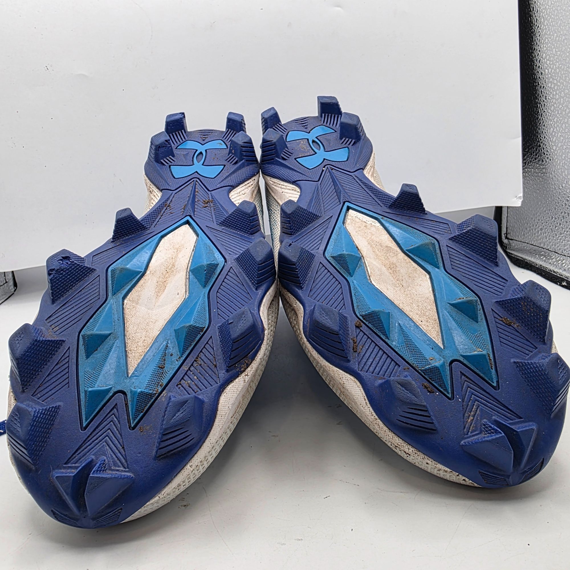Under Armour Under Armour Spotlight Franchise 2.0 Mens Size 10.5 Blue Whi Size US 10.5 / EU 43-44 - 11 Thumbnail