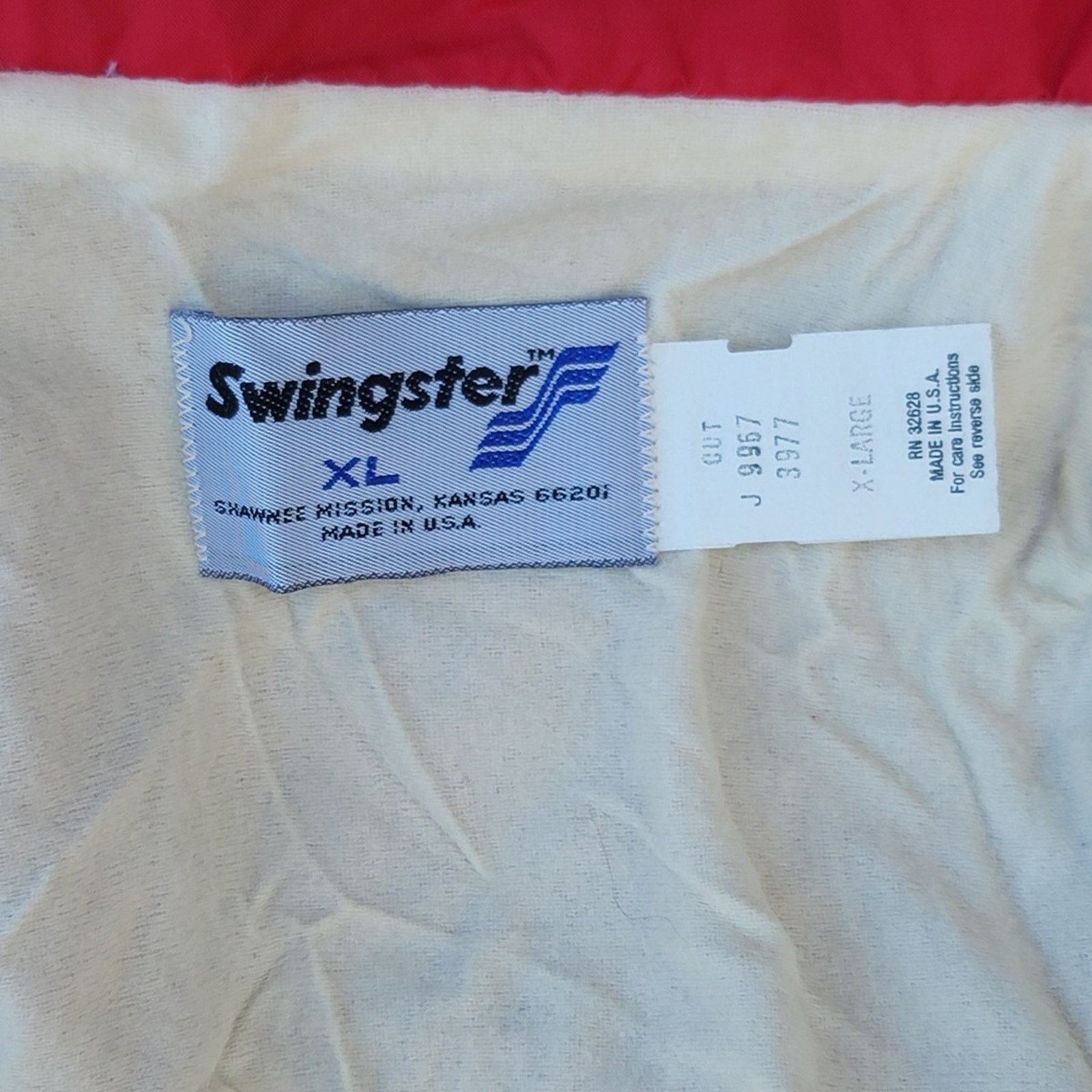 Swingster Vtg 1987 Swingster C.O.D. Football Windbreaker Jacket Size US XL / EU 56 / 4 - 7 Thumbnail