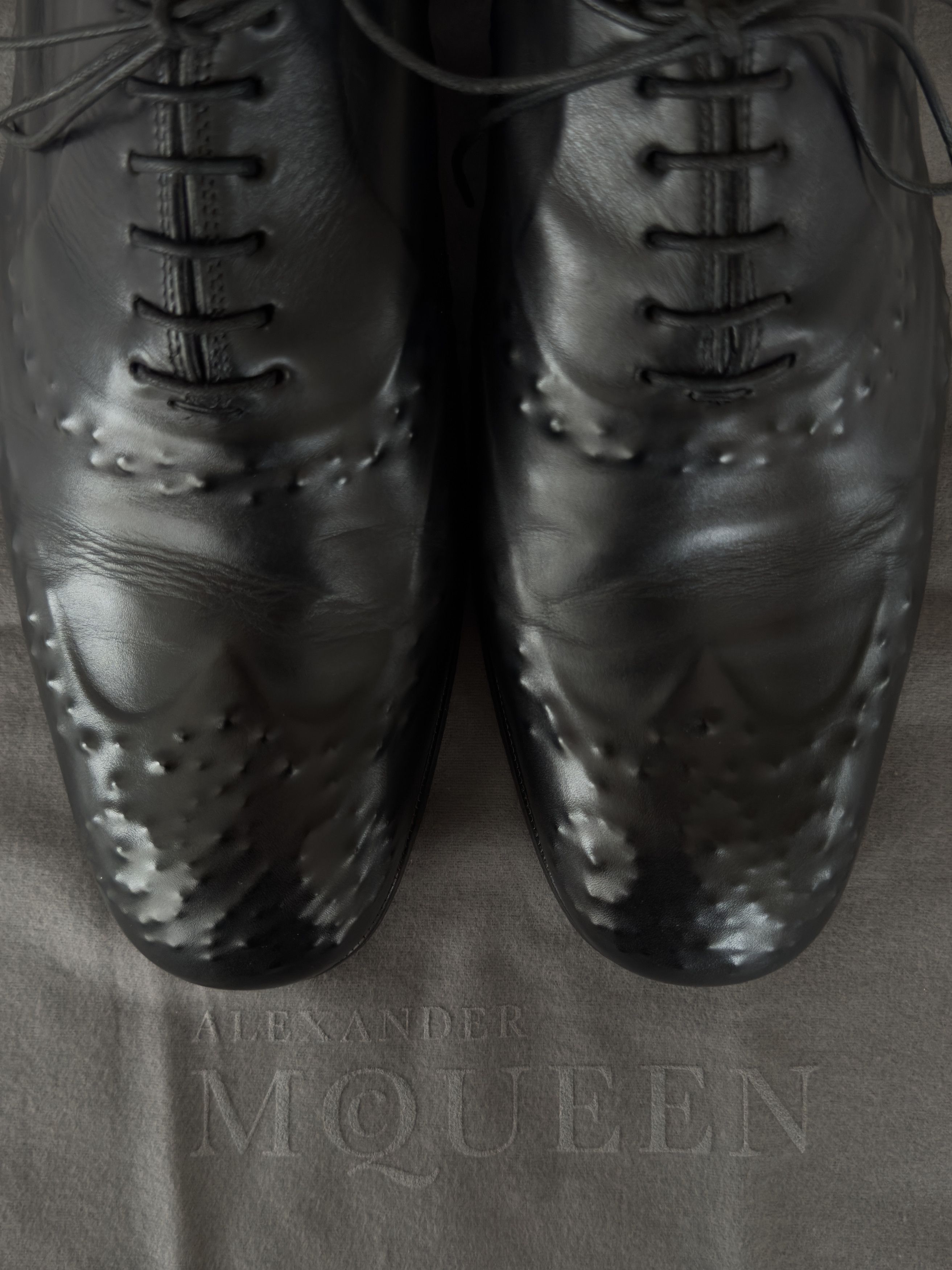 Alexander McQueen [VINTAGE] ALEXANDER MCQUEEN OXFORDS Size US 12 / EU 45 - 6 Thumbnail