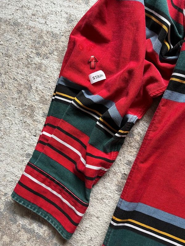 Polo Ralph Lauren Polo Ralph Lauren Sz XL Small Pony Stripped Size US XL / EU 56 / 4 - 11 Thumbnail