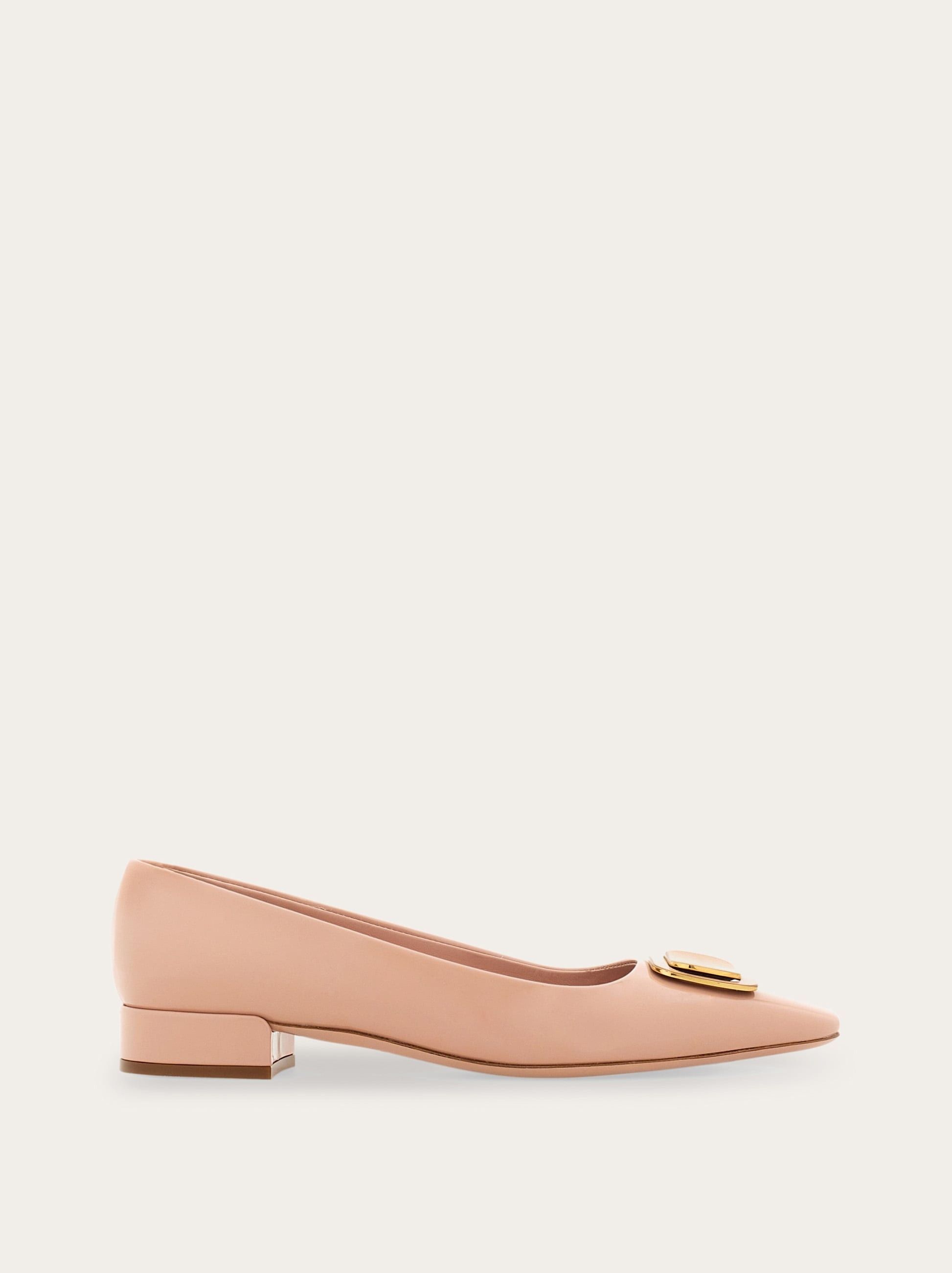 Salvatore Ferragamo o1y0426 Ballet Flats in Blush Size US 6 / IT 36 - 1 Thumbnail