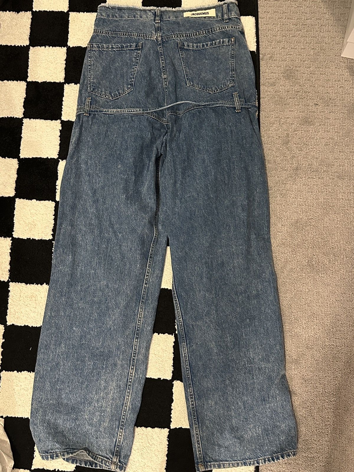 Jacquemus Jacquemus Blue Le Chouchou 'Le de Nîmes Criollo' Jeans Size US 31 - 5 Thumbnail
