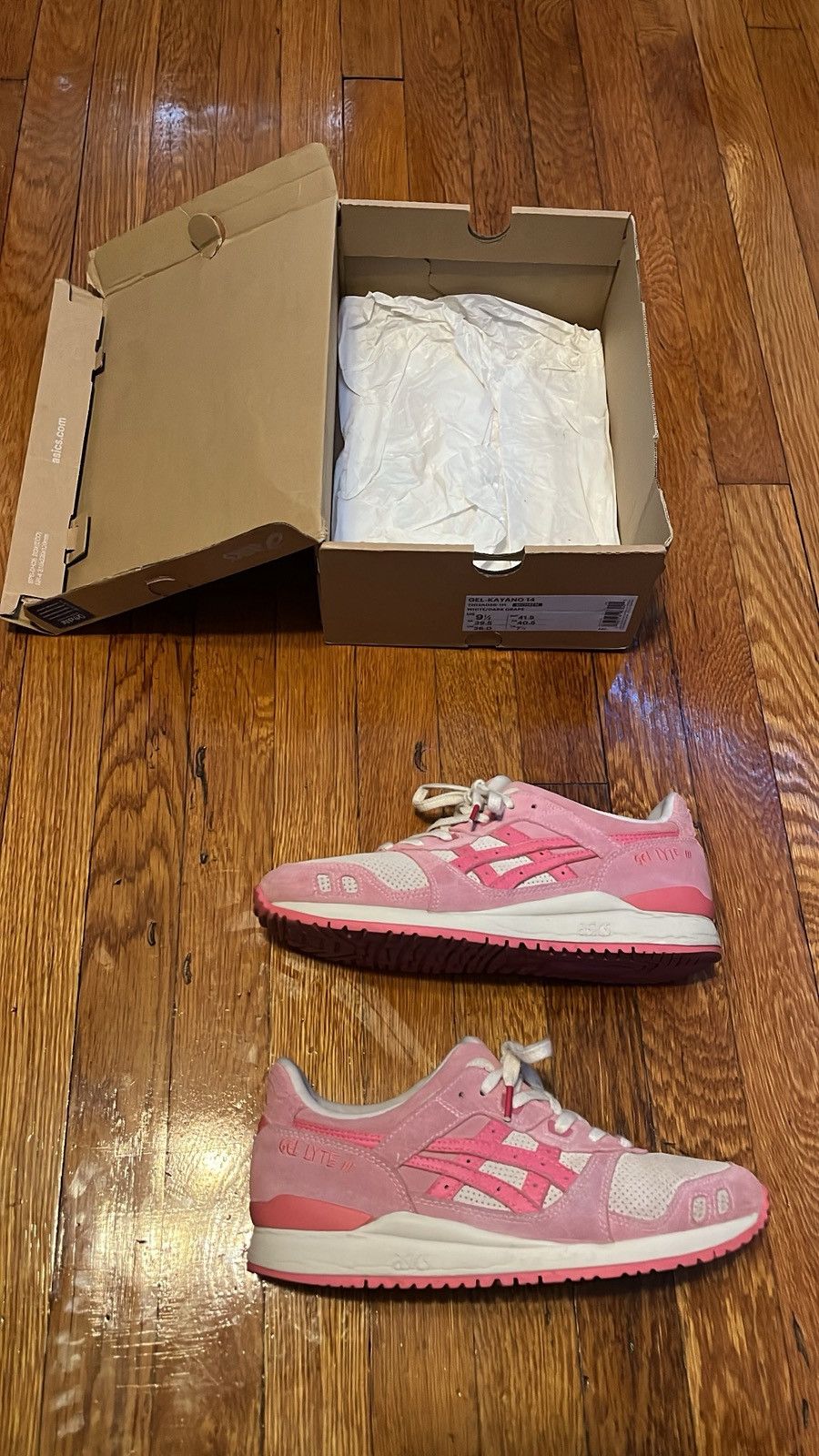 Asics Asics Gel-Lyte lll OG Pink Blush Blossom Size US 8 / EU 41 - 3 Thumbnail