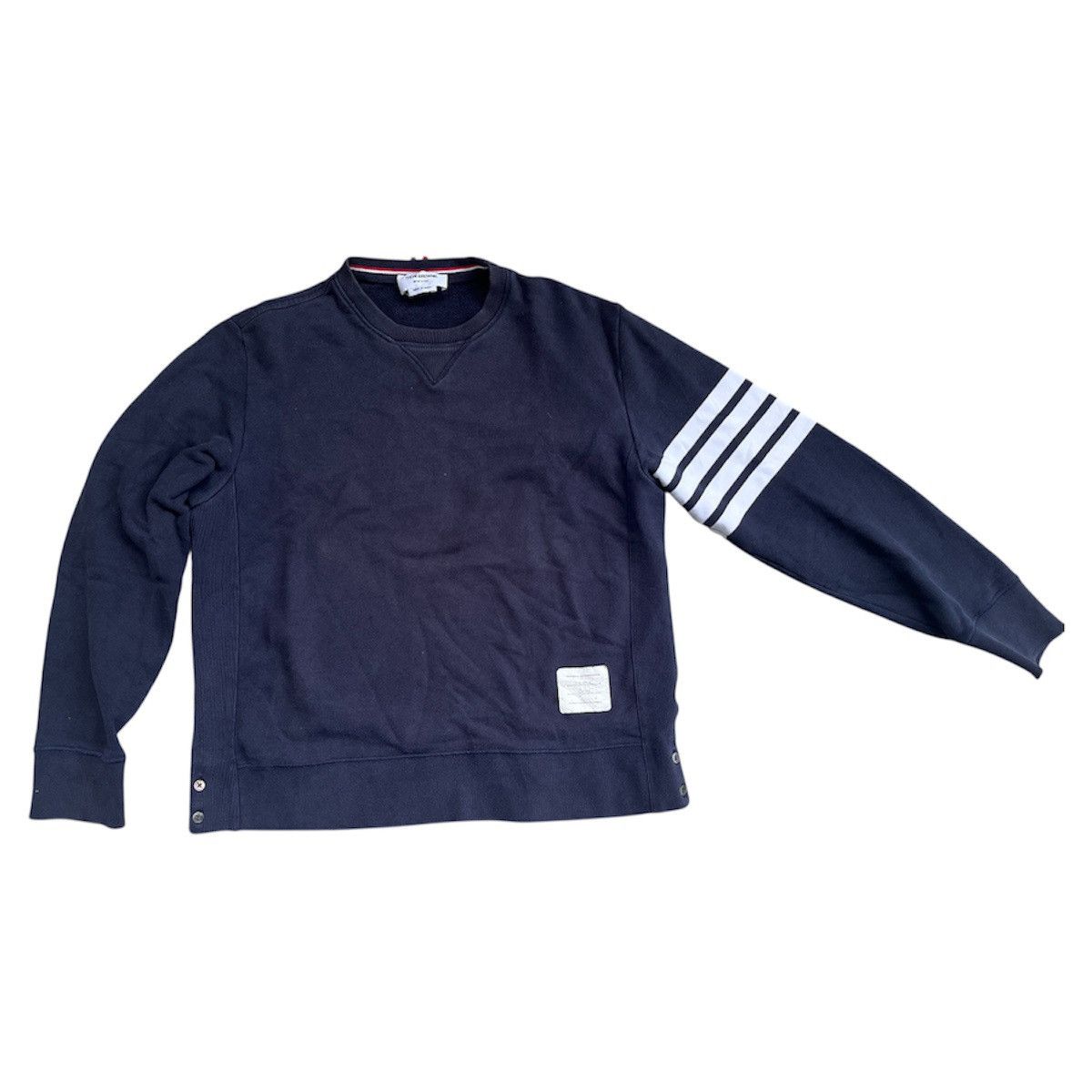 Other Thom Browne Crewneck 4-bars Size US M / EU 48-50 / 2 - 1 Thumbnail