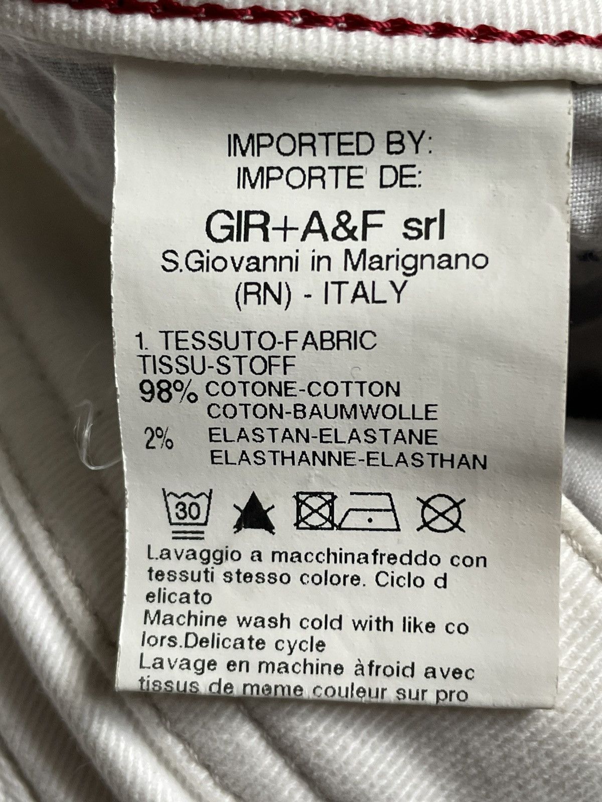 Marithe + Francois Girbaud Marithe Francois Girbaud Biker Denim Jeans Clasp Lighter Vtg Size 28" / US 6 / IT 42 - 17 Thumbnail